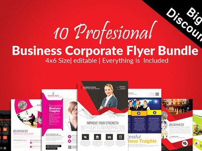 10 Business Flyers Bundle Vol:06 10 business flyers bundle vol:06 business cards business flyer cards editable file event flyer flyers free files graphic design latest print print template roll ups