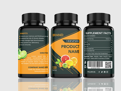 Supplement Label Design bottlelabel branddesign branding cbdlabel cbdoillabels cosmeticlabels dropper graphic design hempoil labeldesign labeldesigner labeldesigns labels logo packagindesign pouch label productlabel productlabeldesign supplement supplementlabel