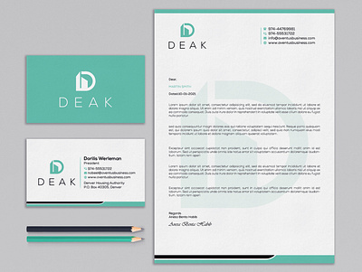 Stationery Item Design branding design graphic design illustration stationery item