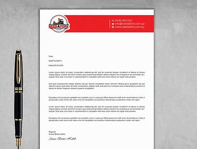 Letterhead Design 3d animation branding graphic design letterhead design logo motion graphics