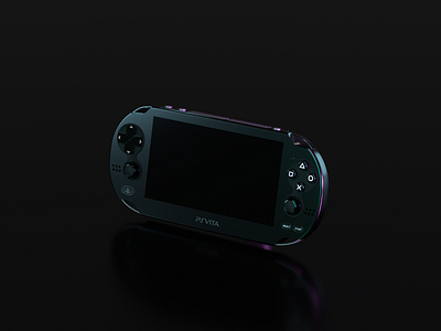 PSVita - 3d Model 3d blender branding cycles design graphic design illustration ligh lighting logo playstation ps psp psvita sony ui vector videogame vita xbox