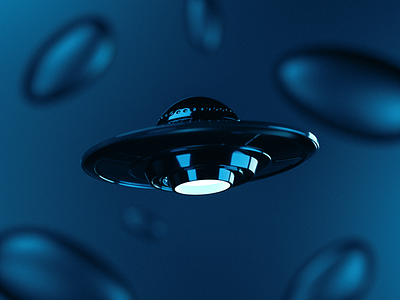 Alien Ship! 3d alien alien ship blender design graphic design illustration reverb ship ufo