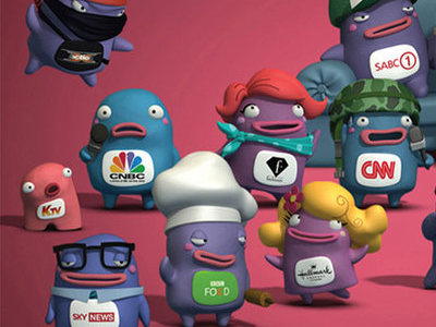 DSTV Select advertising characters