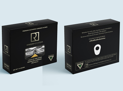 Rokbud Industries branding design graphic design packaging