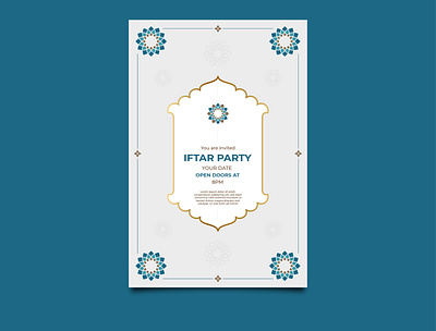 Arabic Pattern arabic fully editable invitation pattern