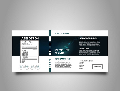 Free Label Design branding design free editable file free illustrator file free label free label design fully editable file graphic design packaging vector