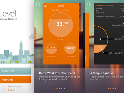 Level Screens Redesigned level mobile app opening screen redesign ui ux