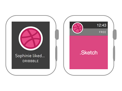 Apple Watch Wireframe [Free .sketch download!] apple watch download free resource simple sketch sketch app wireframe