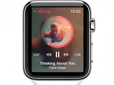 Apple Watch Music Player apple watch music player sketch app