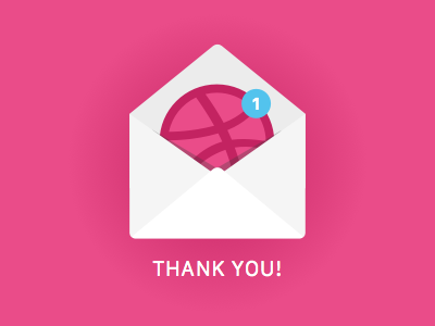1 Invite left -- and a free download! download dribbble envelope free invite invites notification prospects sketch file vector