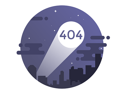 Help! 404 signal 404 batman clouds error illustration purple signal stars