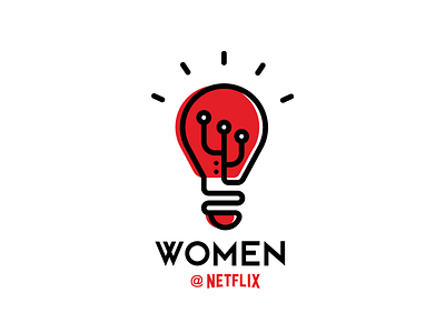 To all the tech ladies in the place with style and grace... light bulb logo netflix tech tree women in tech