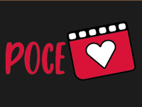 Logo for POCE(Purple Orange Cosmos Engineering) design logo