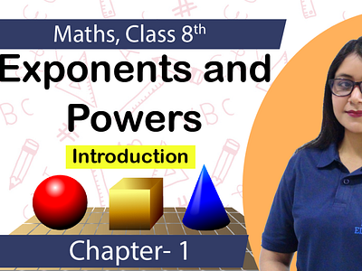 Exponents and Power (Introduction) | Class 8th | Maths exponentandpower lawsofcomponent negativeintegral positiveintegral praadisedu praadiseducation