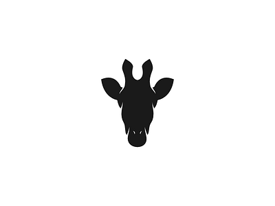Giraffe 2 black giraffe logo