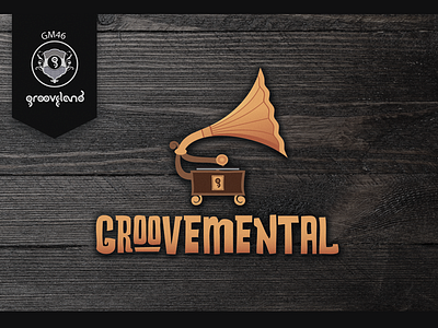 Groovemental Sleeve Dribbble Design gramophone grooveland housemusic illustration music