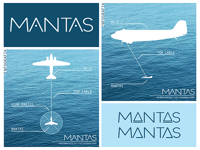 Projekt MANTAS aircraft flight germany graphic design infographic logo mantas