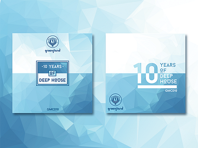 10 Years Of Deep House - Album Sleeve album graphicdesign housemusic lowpoly music productdesign packaging vector