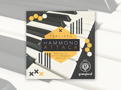 Hammond Attack Artwork deephouse graphicdesign housemusic illustration marketing music single vector