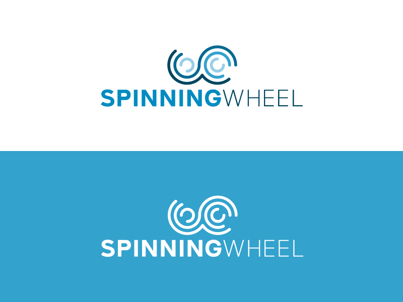 Spinning Wheel Logo by Steve Fox on Dribbble