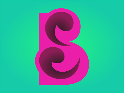 В for we.are.cyrillic branding design icon illustration logo monogram typo ui ux withsoul