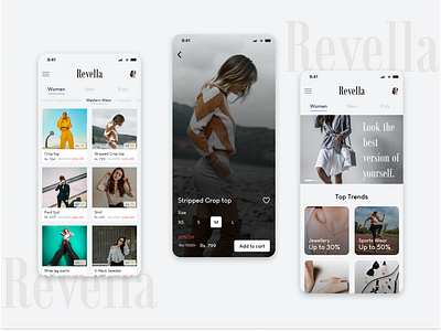 Revella - Shopping Application