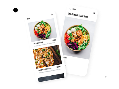 Recipe App UI