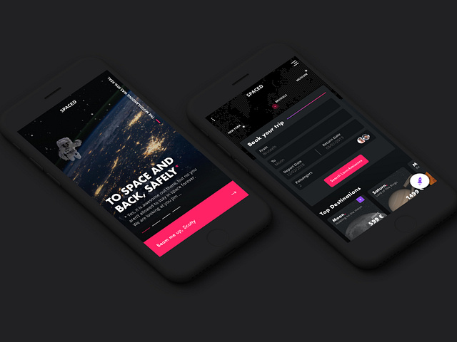 SPACED - caseboard ð by INNOVUX on Dribbble