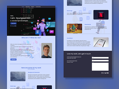 Software Developer Portfolio Design