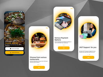 Food Delivery App Onboarding