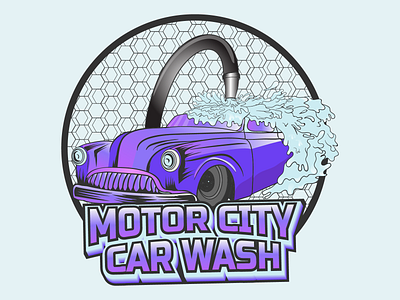 Motor Car wash white background 3d branding car car wash car wash design graphic design illustration logo motor car tshirt ui ux vector vintage