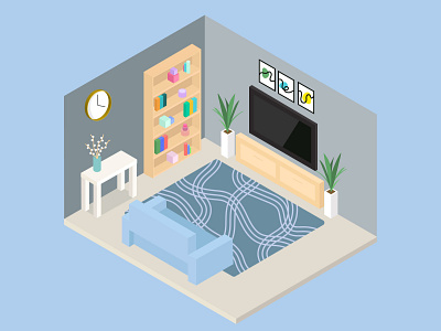 Isometric room 2d 2d drawing room 2d room drawing room graphic design home house illustration home illustration room isometric isometric room isometric vector room isometrics room sweet home vector house vector room