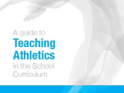 Coaching Manual Cover athletics blue body book figure grey manual movement print sports teach technical white x ray