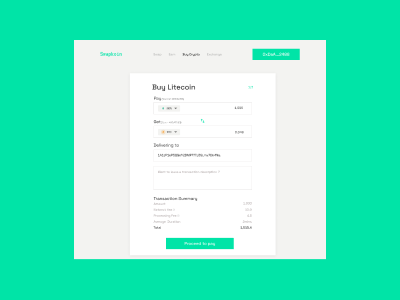 Onramp crypto ui user experience ux