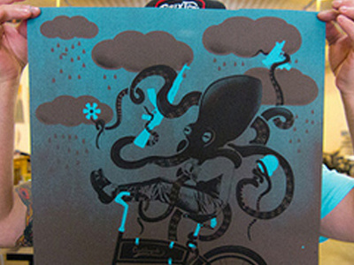 Octopus Silk Screen