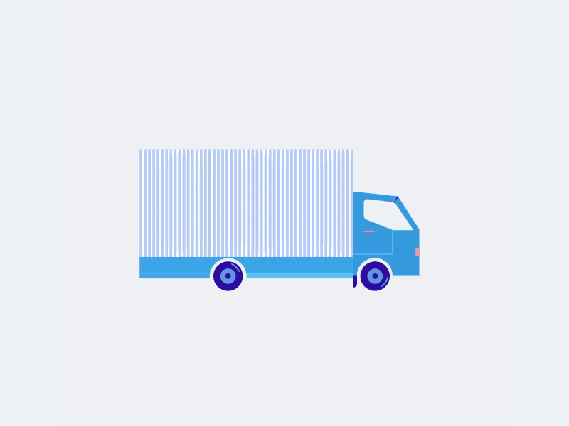Free Truck Animation delivery delivery truck flash screen free illustration loading lottie lottiefiles motion graphics subtle truck vector