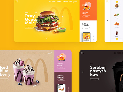McDonald's Redesign Concept app concept design layout mcdonalds redesign subtl ui ux visuality web