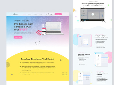 Software Home page design I Apps landing page