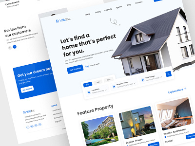 Real Estate website design