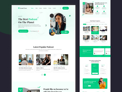 Podcast website apps branding concept designwebsite graphic design mobile apps motion graphics podcast apps podcast concept podcast website singer website song songwebsite uiux website webtemplate