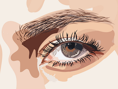The Art of Eye eye illustration photoshop sketch
