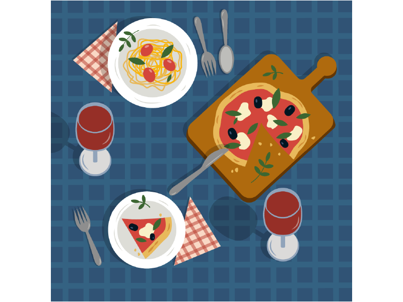 Dinner by Masha Dmytruk on Dribbble