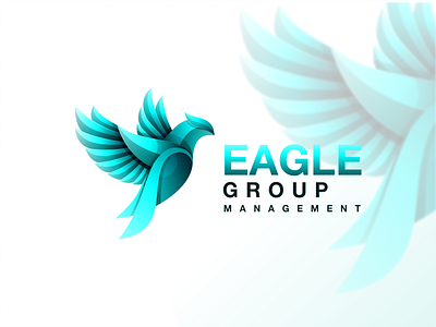 Eagle branding color colorful design dubai eagle graphic design icon illustration lineart logo menegement modern motion graphics tecnology usanyc vector