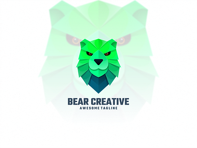 Bear Creative bear branding design dubai graphic design icon illustration lineart logo modern nyc simbol tecnology usa vector