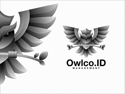 Owlco.ID branding design dubai graphic graphic design icon id illustration lineart logo modern night nyc owl simbol tecnology usa