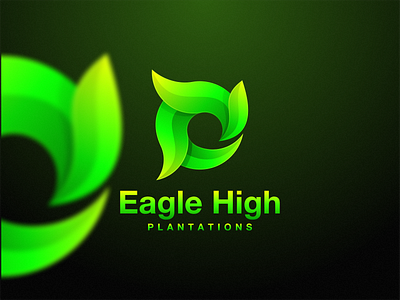 Eagle High Plantations animal branding color design dubai eagle graphic design icon illustration lineart logo modern nyc technology usa vector