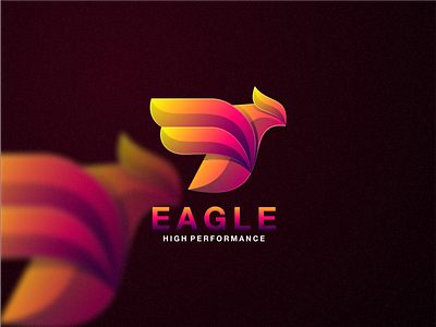 EAGLE animal branding color design dubai eagle graphic design icon illustration lineart logo modern nyc simbol technology usa vector