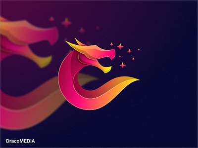 DRACOMEDIA animal branding color design dubai graphic design icon illustration kuwait lineart logo nyc simbol ui usa vector