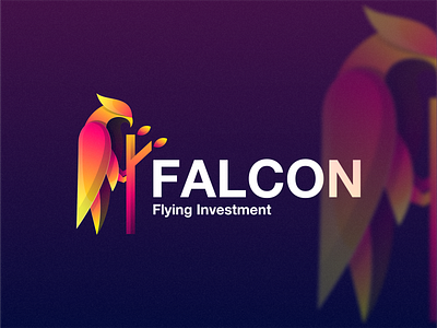 FALCON animal branding design dubai falcon graphic design icon illustration kuwait lineart logo nyc usa vector