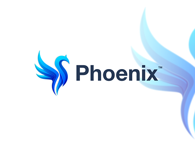 Phoenix animal branding design dubai graphic design icon illustration kuwait lineart logo nyc phoenix ui usa ux vector